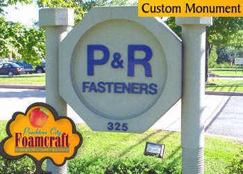 Peachtree City Foamcraft Signs Custom Gallery Monument Sign