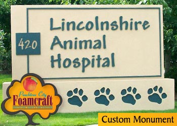 Peachtree City Foamcraft Signs Custom Gallery Monument Sign