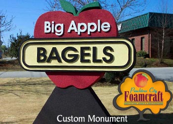 Peachtree City Foamcraft Signs Custom Gallery Monument Sign