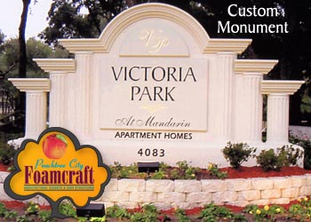 Peachtree City Foamcraft Signs Custom Gallery Monument Sign