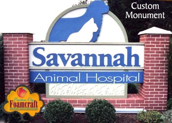 Peachtree City Foamcraft Signs Custom Gallery Monument Sign