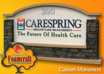 Peachtree City Foamcraft Signs Custom Gallery Monument Sign