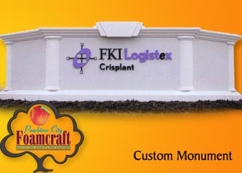 Peachtree City Foamcraft Signs Custom Gallery Monument Sign