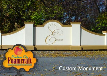 Peachtree City Foamcraft Signs Custom Gallery Monument Sign