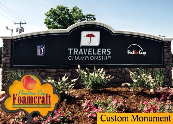 Peachtree City Foamcraft Signs Custom Gallery Monument Sign