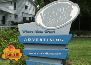 Peachtree City Foamcraft Signs Custom Gallery Monument Sign