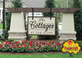 Peachtree City Foamcraft Signs Custom Gallery Monument Sign