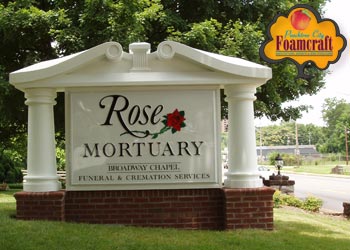 Peachtree City Foamcraft Signs Custom Gallery Monument Sign