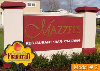 Peachtree City Foamcraft Signs Standard Model #2