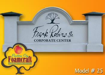 Peachtree City Foamcraft Signs Standard Model #25