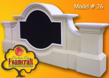 Peachtree City Foamcraft Signs Standard Model #26