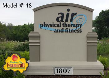 Peachtree City Foamcraft Signs Standard Model #48