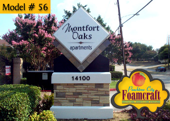 Peachtree City Foamcraft Signs Standard Model #56