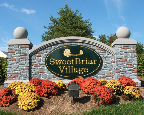 Architectural Signage – custom monument sign, faux stone, dimensional sign Architectural Signage – custom monument sign, faux stone, dimensional sign