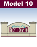Monument Sign Model 10