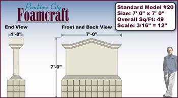 Monument Sign Model 20