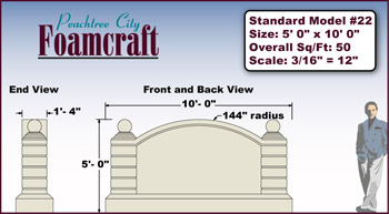 Monument Sign Model 22