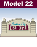 Monument Sign Model 22