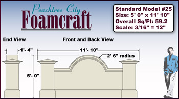 Monument Sign Model 25