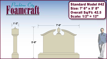 Monument Sign Model 42