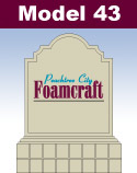 Monument Sign Model 43