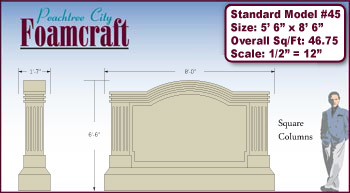Monument Sign Model 45