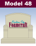 Monument Sign Model 48