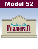 Monument Sign Model 52