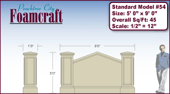 Monument Sign Model 54