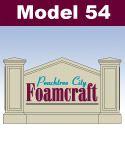 Monument Sign Model 54