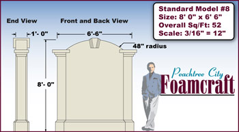 Monument Sign Model 8