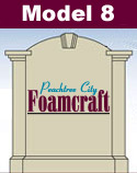 Monument Sign Model 8